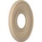Ekena Millwork Berkshire PVC Medallion (Canopies up to 4 1/2"), 10"OD x 3 1/2"ID x 3/4"P, Satin Smokey Beige CMP10BEGBE - alternate 3